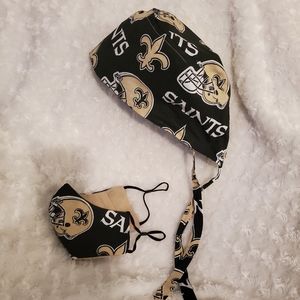 Scrub Scrub Cap & Mask Set